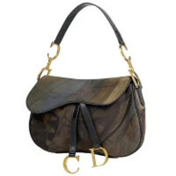 Dior Handbags - Christian Dior Saddle Bag Handbag Hobo Brown